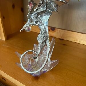Franklin Mint dragon sculpture
